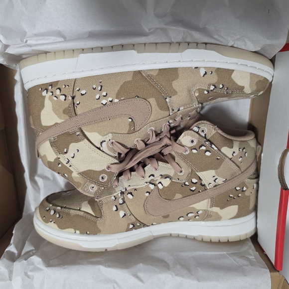 Nike Other - Nike High Dunk | Sand Camoflauge | Womens Size 8.5
